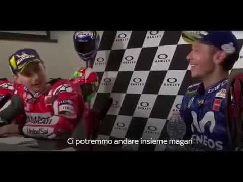 Pace tra Rossi e Lorenzo in Conferenza Stampa - MotoGP Mugello 2018
