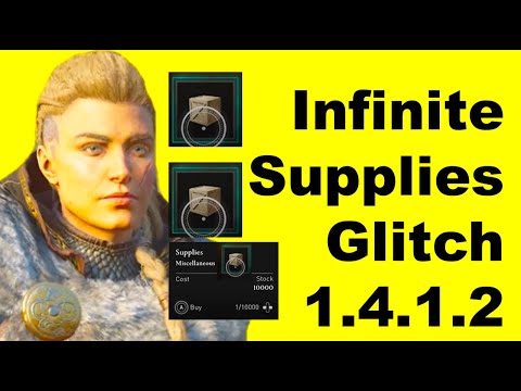 Infinite SUPPLIES glitch Valhalla, 1.4.1.2, FREE and fast $$ for the Settlement in Assassins Creed