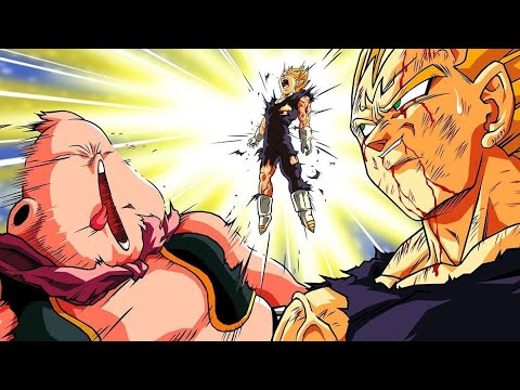 Majin Vegeta Vs Majin Buu full fight [ Majin Buu Saga ] | Dragon Ball Z |
