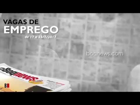 Vagas de Emprego de 17 a 23/07