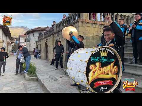 ☀️Banda Sol Andino de Huanja☀️ - Mix Chacas Plaza Ichu Ichu, Áncash Chacas 2025 Barrio San Martíni