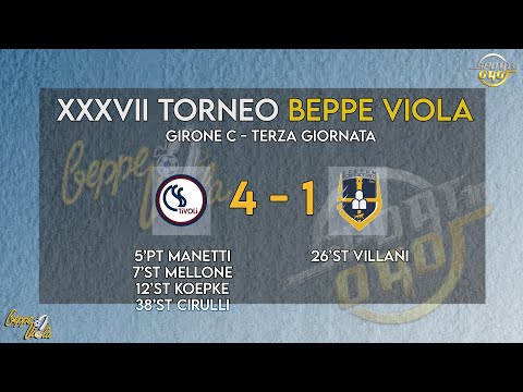 XXXVII Torneo Beppe Viola: CSS Tivoli - Eretum Monterotondo 4 - 1