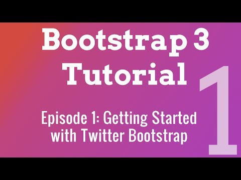 Bootstrap 3 Tutorials - Create a responsive website with Bootstrap 3