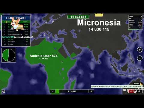 Conquering The World! Territory Games io - Territorial IO