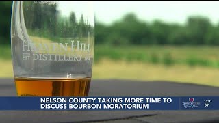 Nelson County taking more time to discuss bourbon moratorium