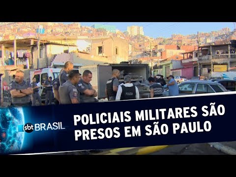 PMs suspeitos de integrar grupo de extermínio são presos em SP | SBT Brasil