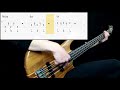 Kingo Hamada - 街のドルフィン (Machi No Dorufin) (Bass Cover) (Play Along Tabs In Video)