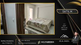 SATILDI!..BURSA MUDANYA HALİT PAŞA MAH. SATILIK GİRİŞ KAT DAİRE