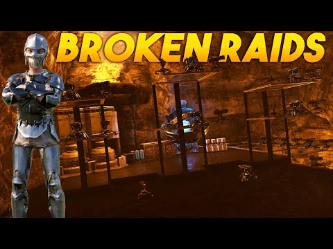 Raiding My Enemies For Broken Loot - ARK