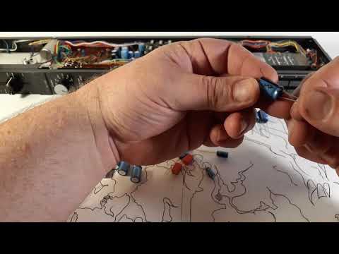 Yamaha PM-1000 Preamp EQ Rack Mod, ep 5: Recapping a Pre + EQ Module, part 1