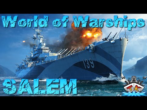 Worcester, Salem & Hindenburg TX Gefechte #1721 in World of Warships auf Deutsch/German