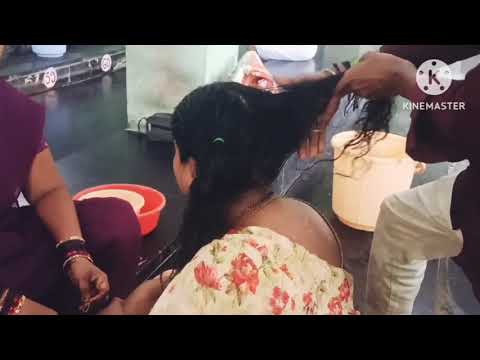 headshave indian women new#indianpeople #haircut #hairstyle #headshave
