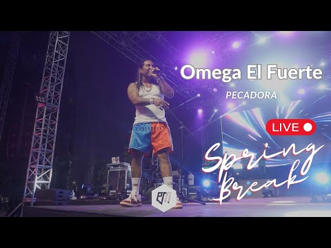 Pecadora Omega el Fuerte - Video en vivo.🔴 |Spring Break Festival 2023