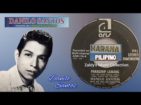 Panaginip Lamang - DANILO SANTOS with The Trio Los Panchitos