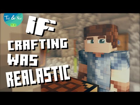 Insane Realistic Crafting in Minecraft!!