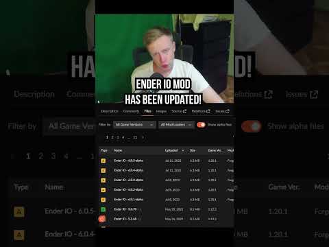 Ender IO has been updated. Minecraft mod news