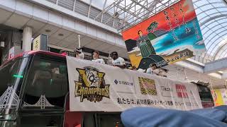 阪神タイガース高知帯屋町での優勝パレード2