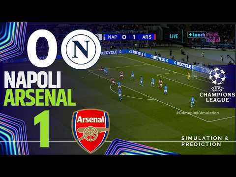 ⚽ Napoli 0-1 Arsenal [HIGHLIGHTS]  Champions League 26/27 ✅ | Match Simulation/Recreation