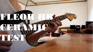 Video thumbnail for FLEOR Humbucker Ceramic pickups Test | Demo | Squier Standard Stratocaster by Goos