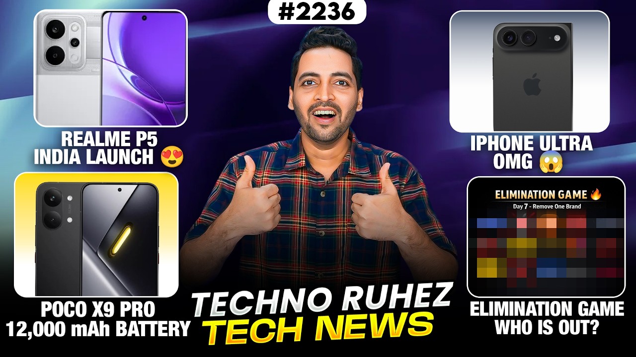 realme P5 India😍,POCO X9 Pro 12,000 mAh😱,Paytm Shutdown India😟,iPhone Ultra Coming,ChatGPT Phone