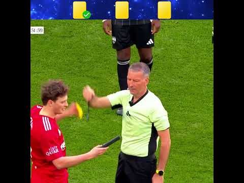 3 different ways to deal with yellow cards | #footballshorts #shorts