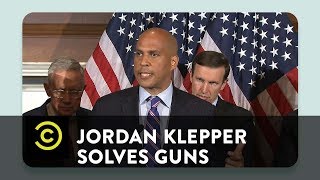 Jordan Klepper Solves Guns - Senator Cory Booker on Guns and Bacon