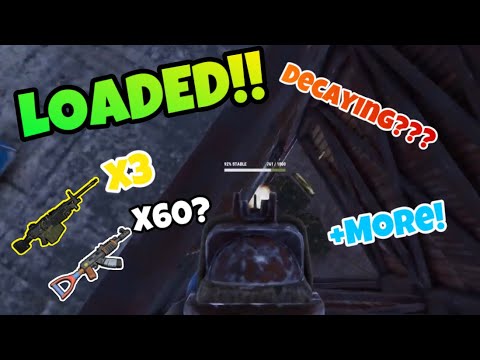Raiding A LOADED Decaying Base! - Rust Console Edition