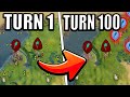 No City For 100 Turns in Civ 6 - Deity Challenge