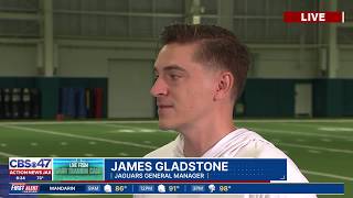 Jaguars GM James Gladstone talks about team's mindset for upcoming season