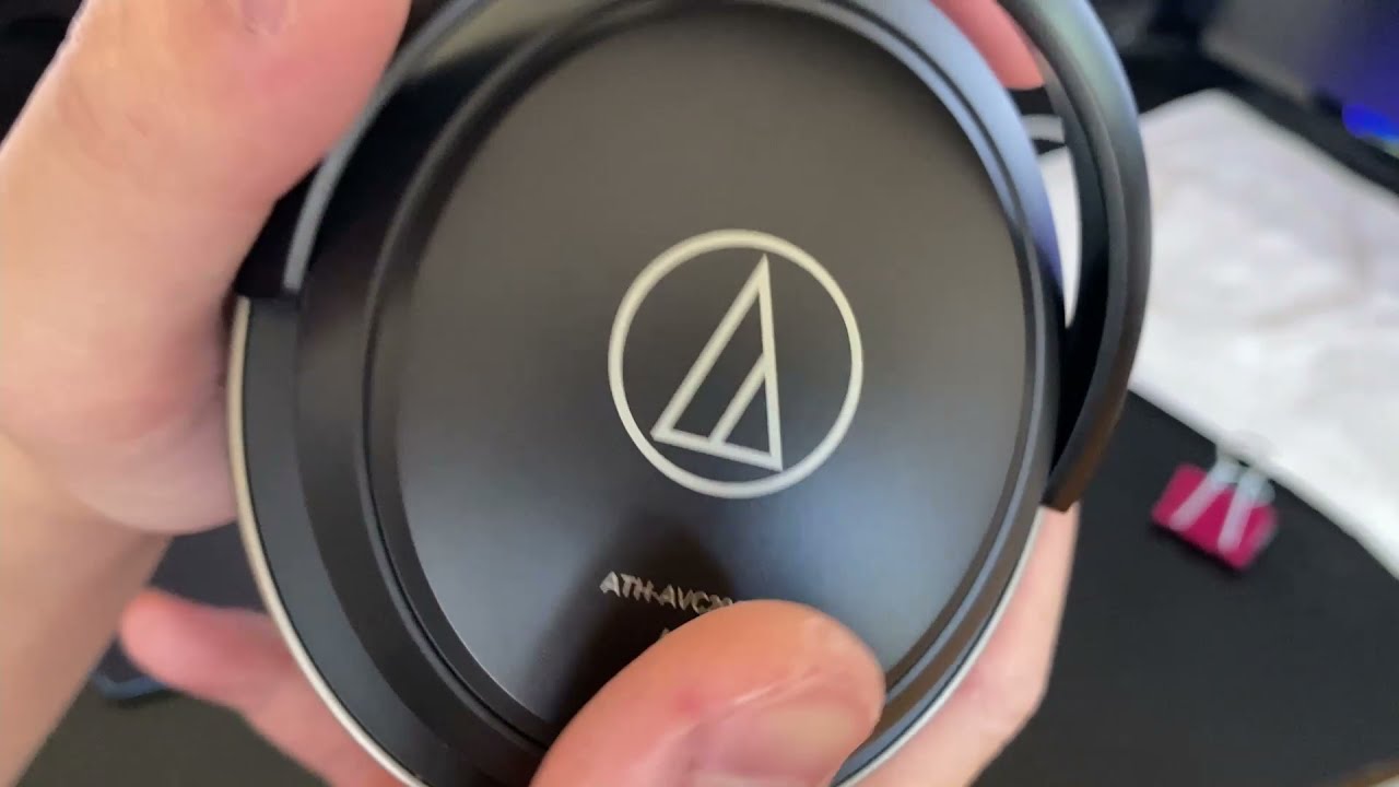 video Tai nghe có dây Audio Technica ATH-AVC200 chính hãng 0