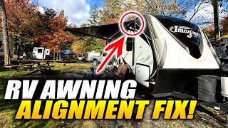 RV Awing Alignment Problem? Fix It Yourself in 10 Minutes!