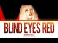 MINNIE 민니 Blind Eyes Red Color Coded Lyrics