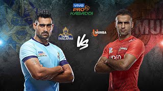 Pro Kabaddi 2019 Highlights | Tamil Thalaivas v U Mumba | Hindi M54