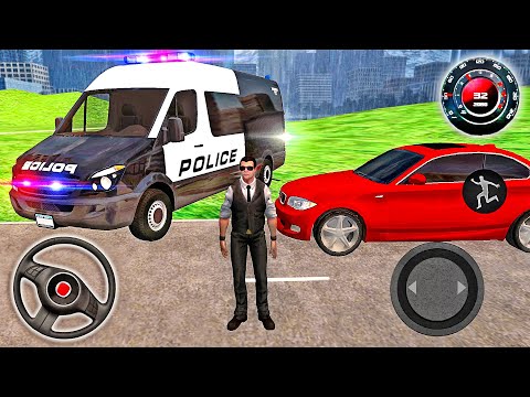 Policeman American Police Van Driving: Bus Driver Simulator - Best Android GamePlay