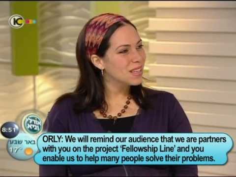 Yael Eckstein on the Orly and Guy Show discussing Winter Blanket Project - English Subtitles