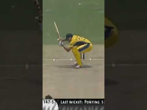 Shoaib Akhtar Fastest Bouncer Vs Andrew Symonds - 150 KPH🥵#cricket #150kph