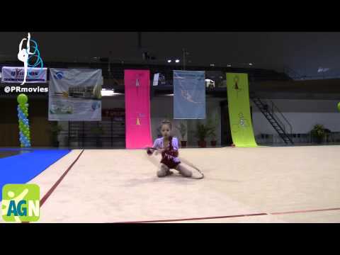 Uliana Savenkova - Volgograd (RUS) - Arco (Hoop) - Iniciada - AGN Cup 2013