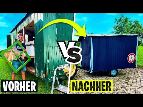 Umbau-Abenteuer: Bauwagen