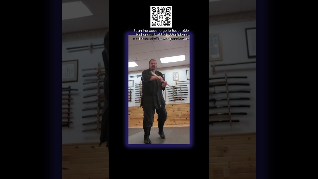 Long Staff Martial Arts Lesson Clip