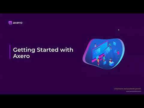 Getting Started with Axero — Axero Solutions Intranet