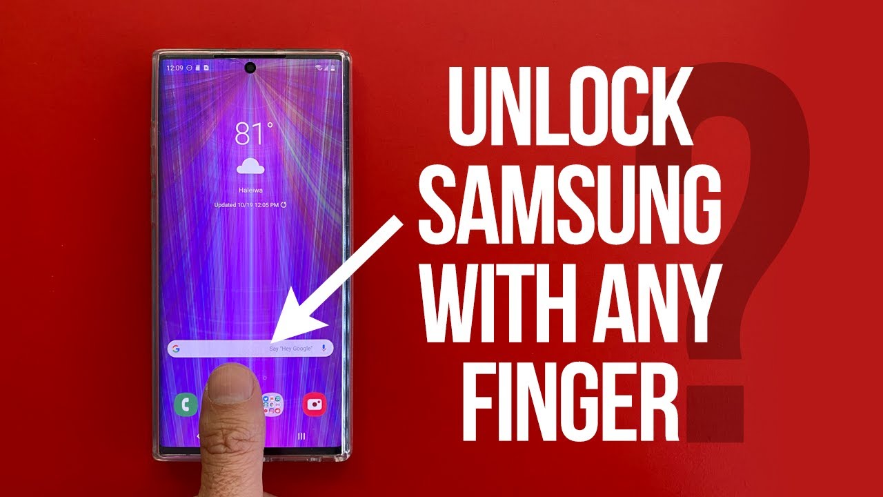 Samsung fingerprint bypass hack explained by iphonedo