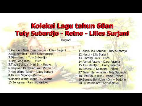 Lagu Tahun 60an - Tuty Subardjo, Retno, Lilies Surjani