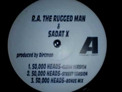 R A  The Rugged Man ‎featuring Sadat X   50,000 Heads Remix 1996 HQ1