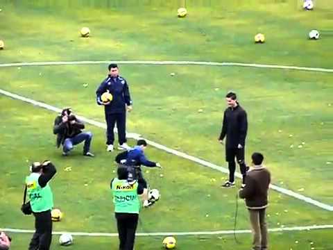 Cristiano Ronaldo vs a 12 year old kid freestyle in Uzbekistan