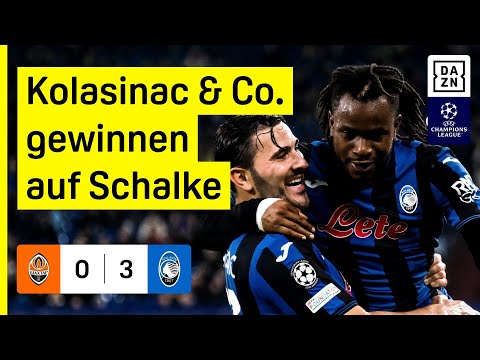 La Dea zaubert auf Schalke: Shakhtar Donetsk - Atalanta Bergamo | UEFA Champions League | DAZN
