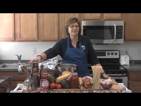 Orion Center Cooking: Making Your Own Pasta Sauce