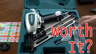 Makita Angled Finish Pneumatic Nailer AF635