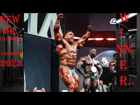 NEW MR. OLYMPIA 2023 CHAMPION - Derek Lunsford