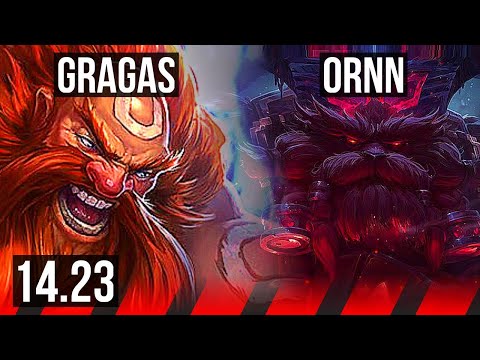 GRAGAS vs ORNN (TOP) | KR Grandmaster | 14.23