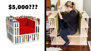 Making That $5,000 Book Chair For $437